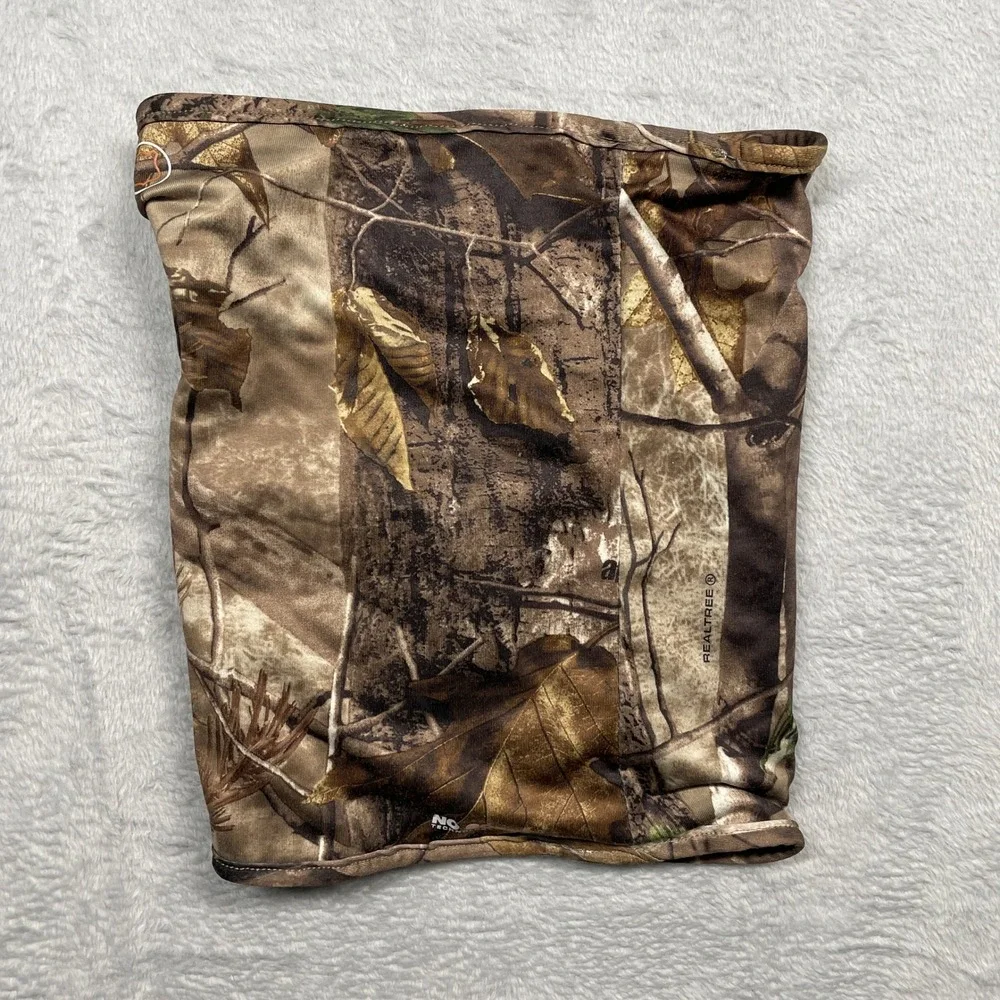 Realtree Balaclava Face Mask Unisex One Size Brown Camo No Scent Technology